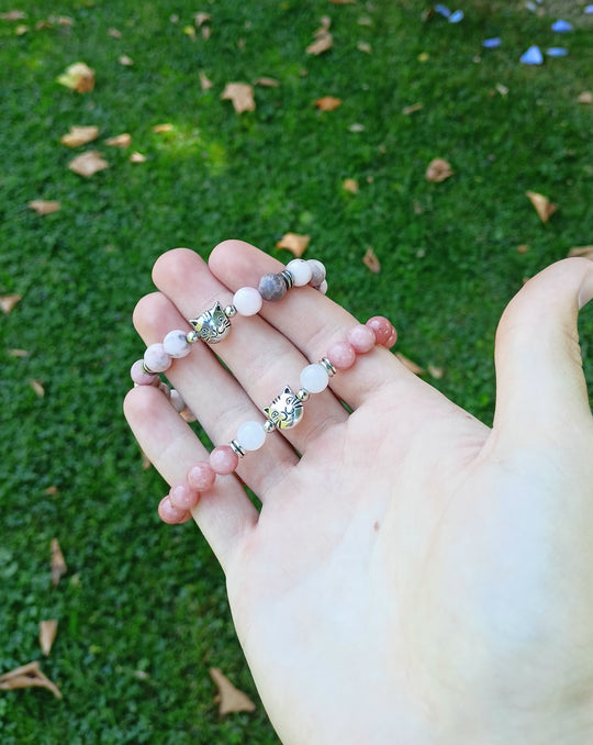 Customer photo with bracelet